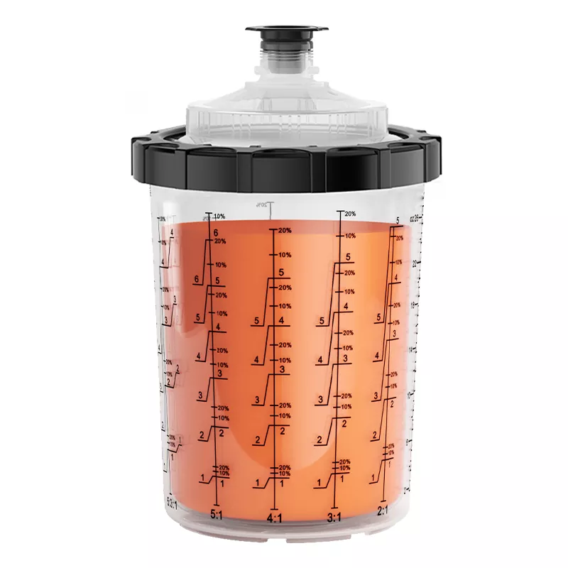 850ml ڈسپوز ایبل پینٹ کپ سسٹم 2.0